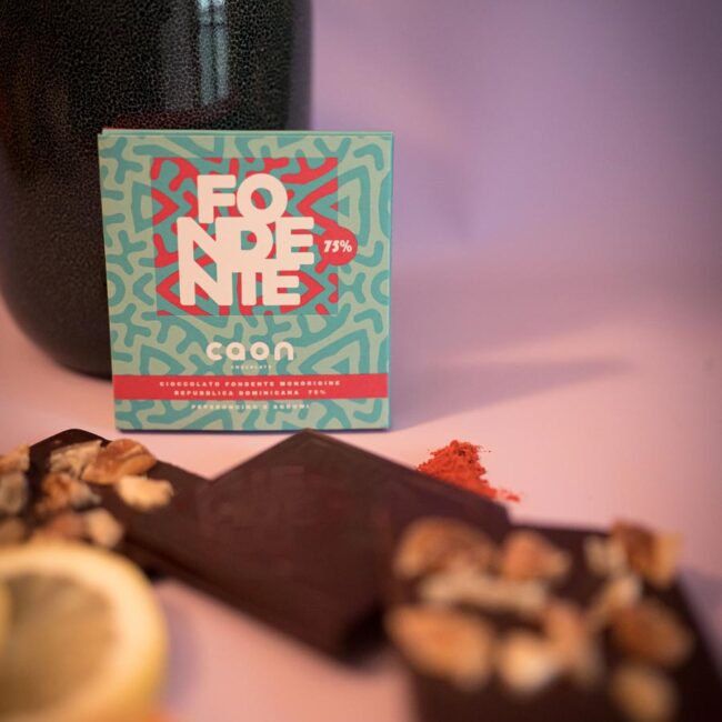 Cioccolato Fondente 75% | Monorigine Repubblica Dominicana Peperoncino e Agrumi