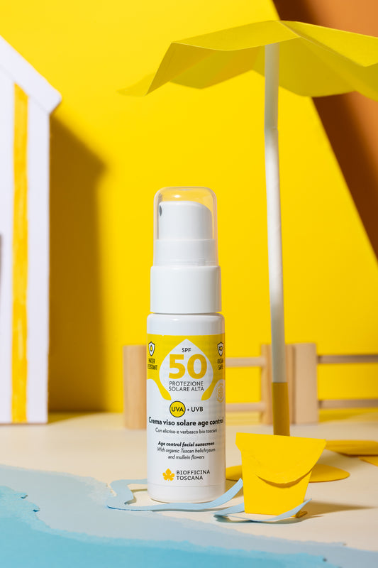 Crema Viso Solare SPF50 Age Control
