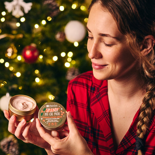 Crema Corpo Glow Mandorle e Frutti Rossi