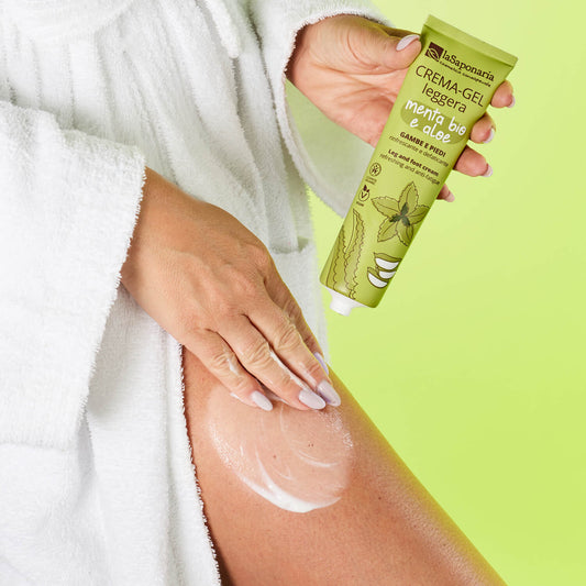 Leggera Crema Gel Defaticante e Rinfrescante