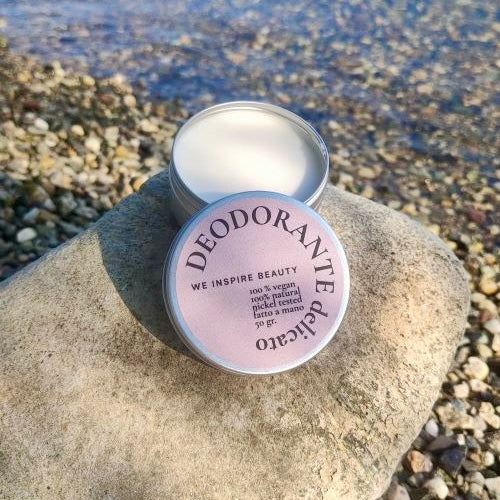 Deodorante Naturale in Jar di Alluminio | Delicato