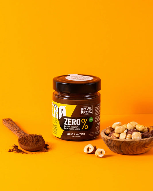 Crema Extra Fondente Cacao e Nocciole Zero Zuccheri
