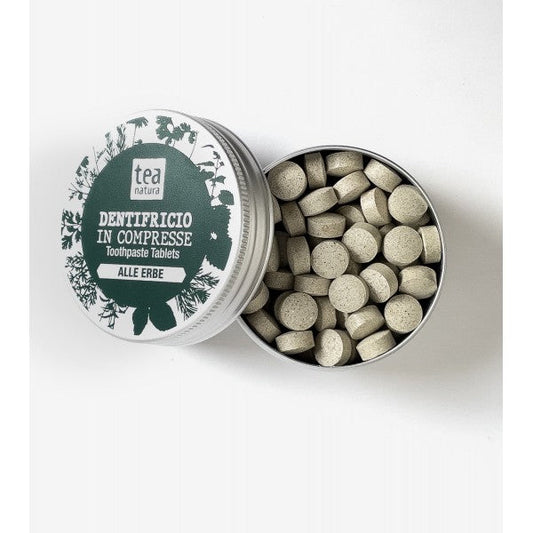 Dentifricio in Compresse alle Erbe
