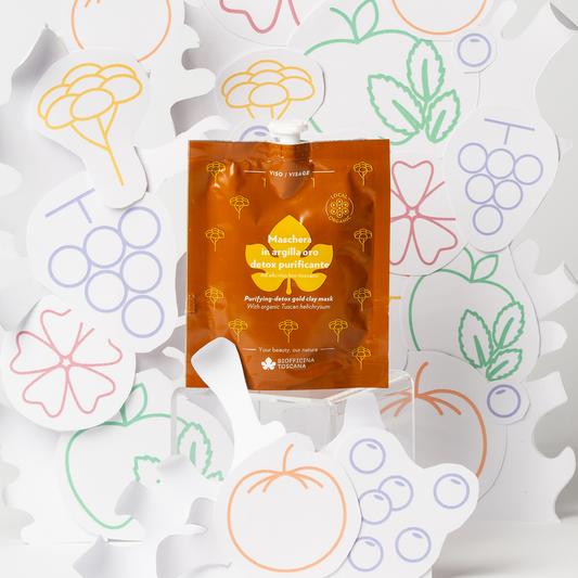 Maschera in Argilla oro Detox Purificante