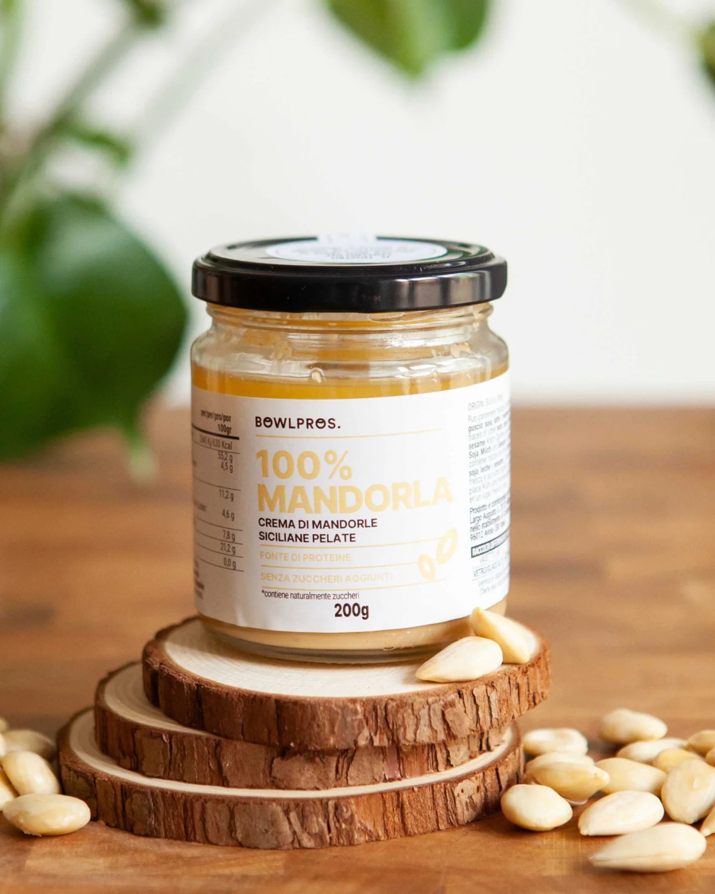 Crema 100% Mandorle Siciliane Pelate