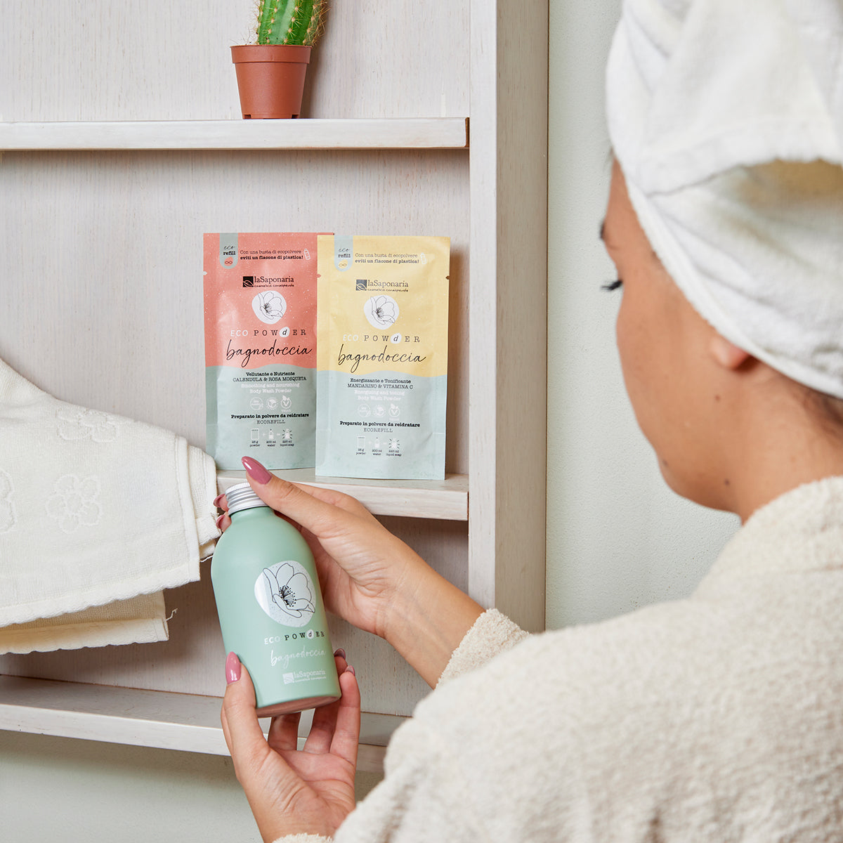 Bagnodoccia in Polvere Energizzante Mandarino & Vitamina C