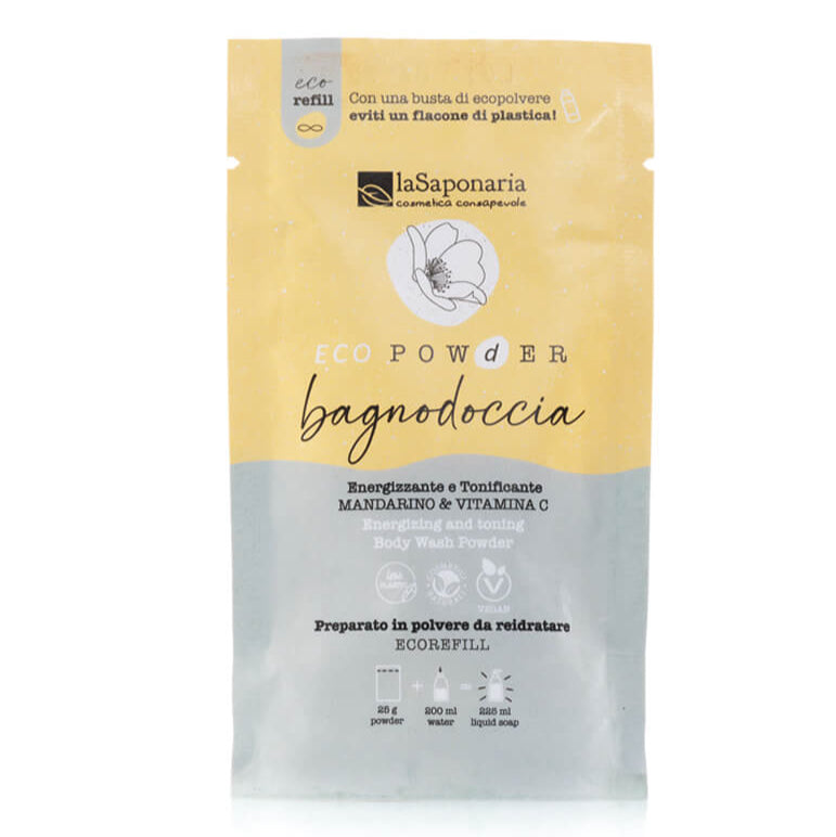Bagnodoccia in Polvere Energizzante Mandarino & Vitamina C