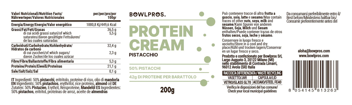 Crema Proteica | Pistacchio