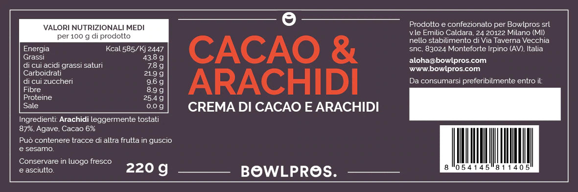 Crema di Cacao e Arachidi