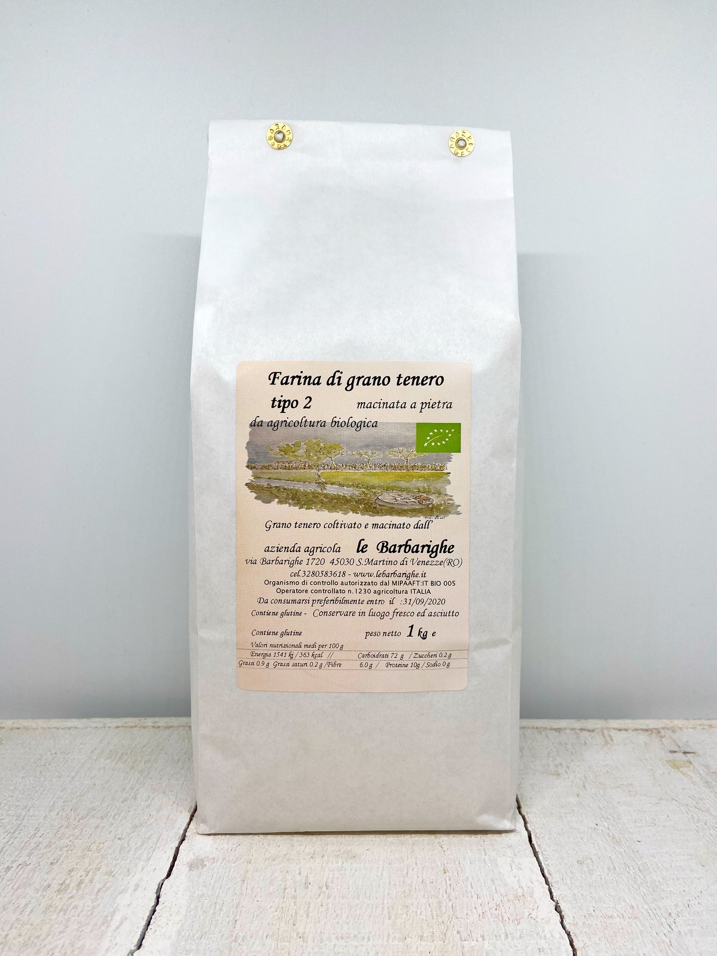 Farina di Grano Tenero Tipo 2 | Bio e Km 0