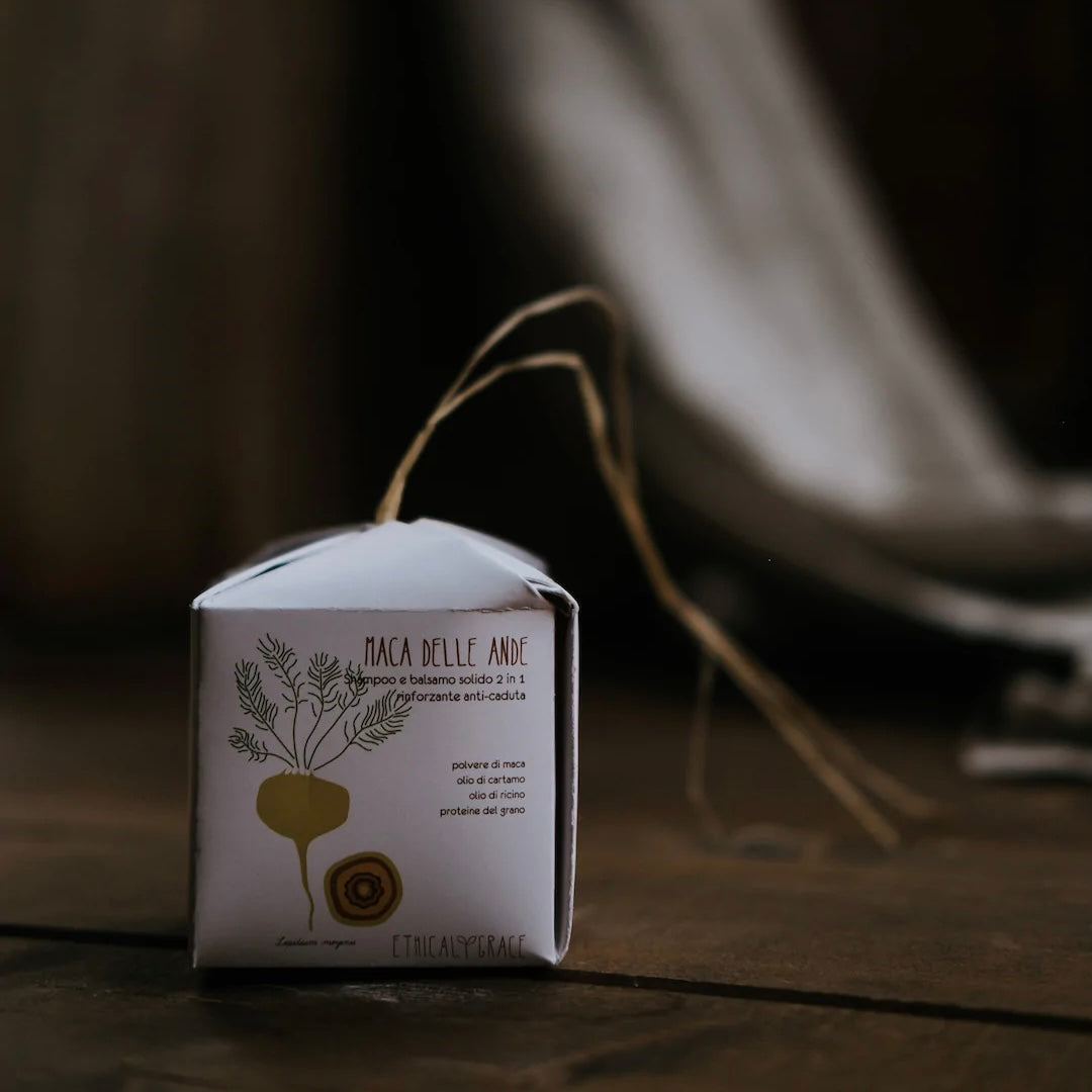 Shampoo e Balsamo Solido 2 in 1 | Maca Delle Ande