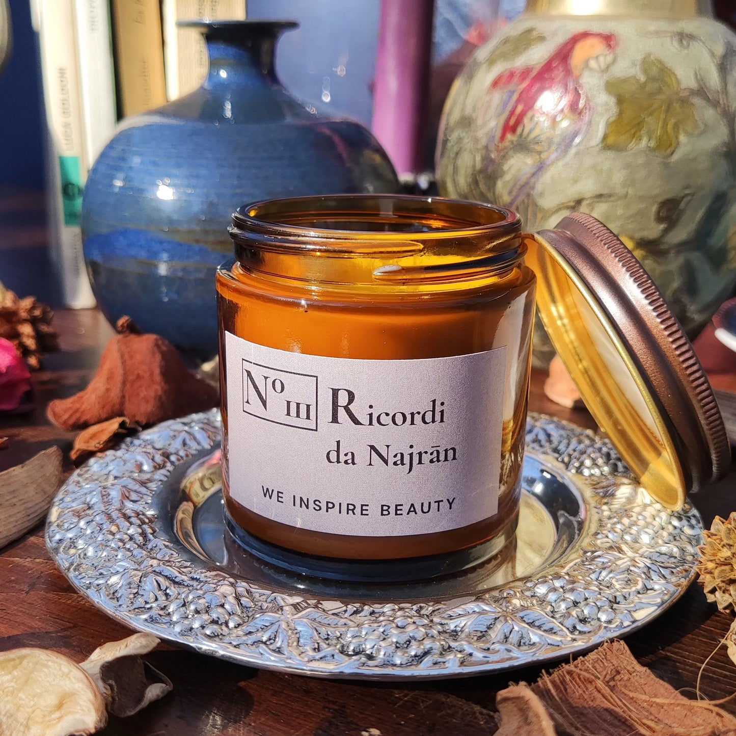 Candela in Cera di Soia Vegana | N°3 Ricordi di Najrān