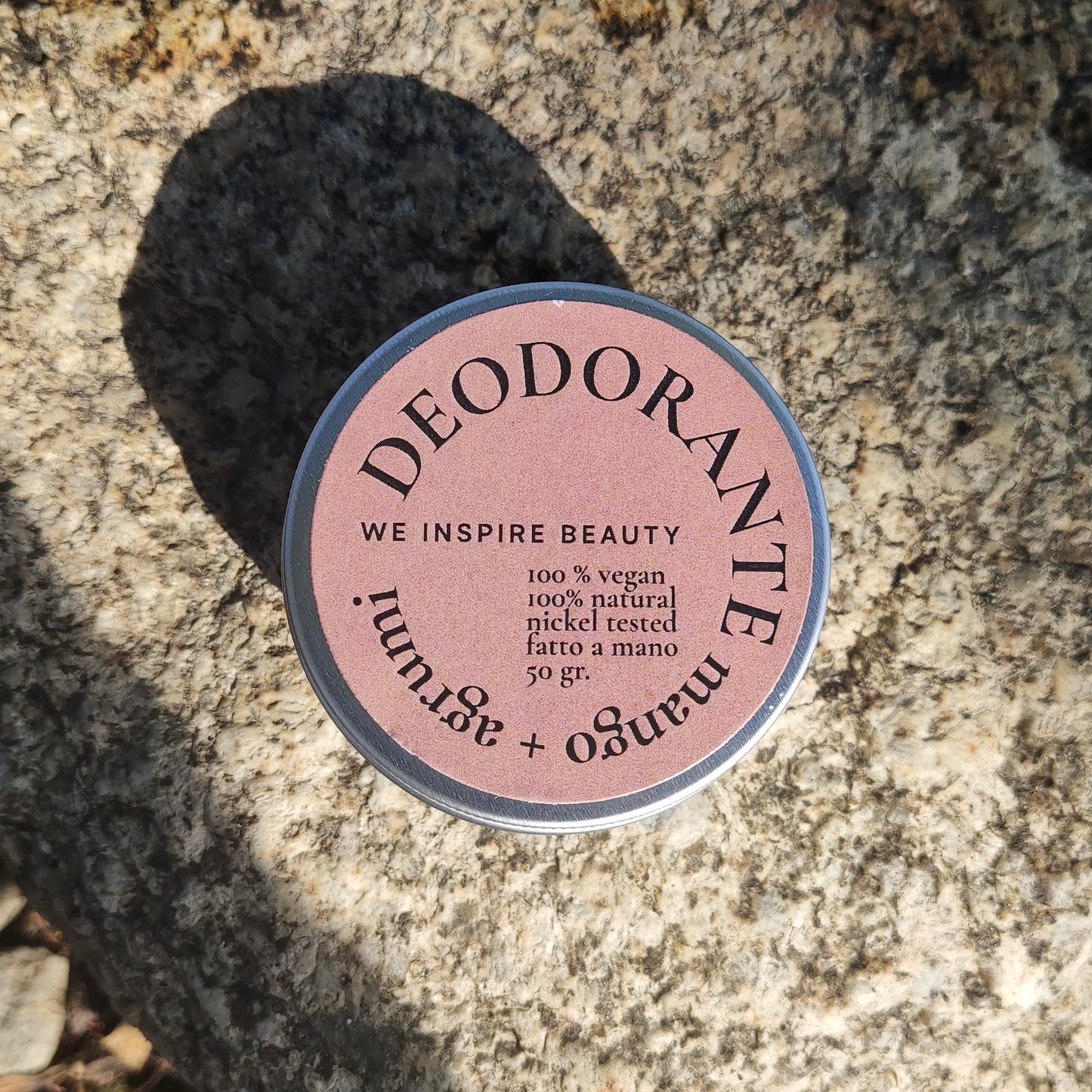 Deodorante Naturale in Alluminio | Mango & Agrumi