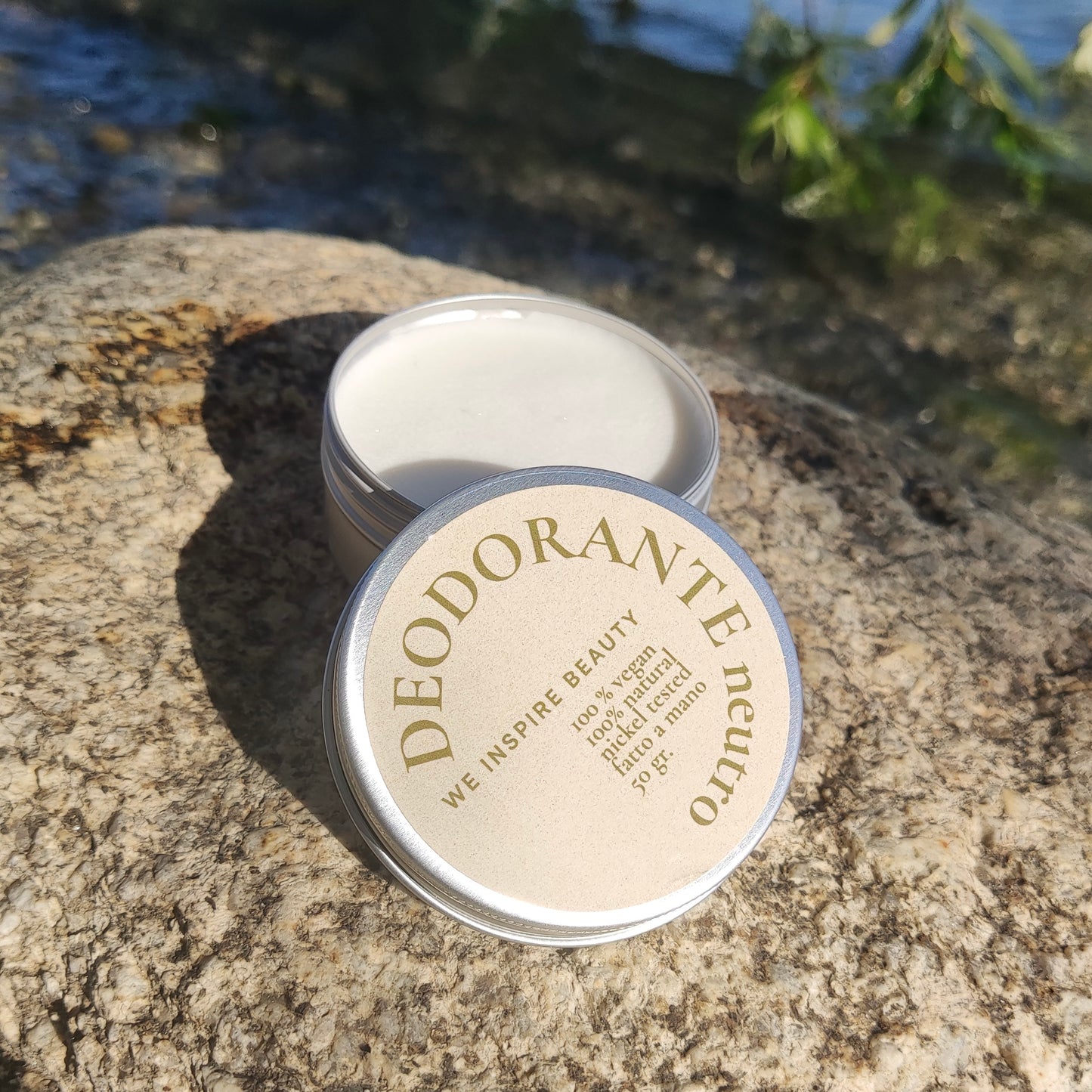 Deodorante Naturale in Jar di Alluminio | Neutro