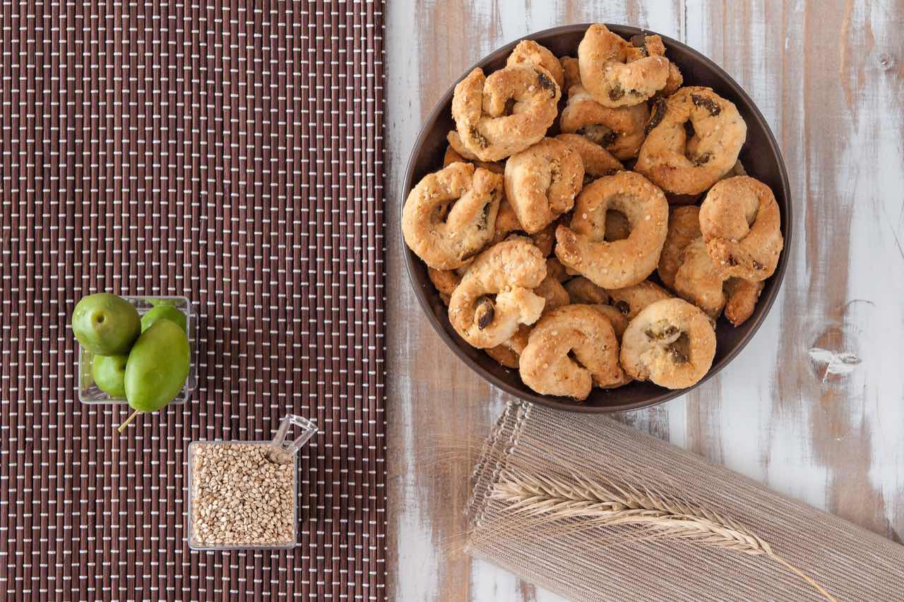 Taralli Olive e Sesamo