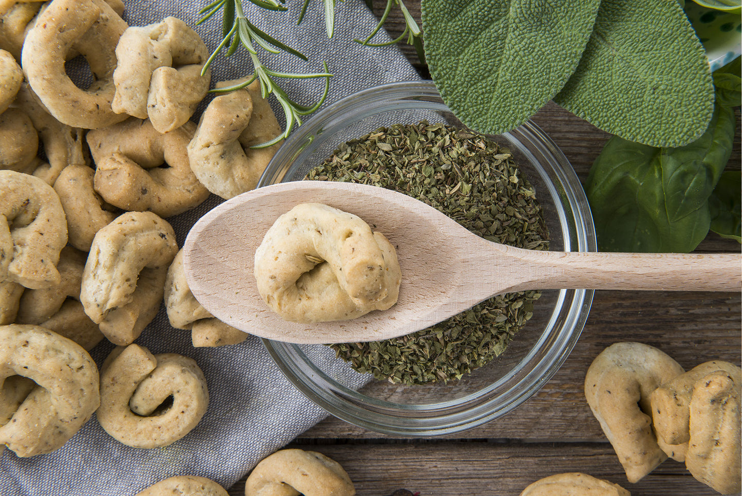 Taralli alle Erbe Aromatiche