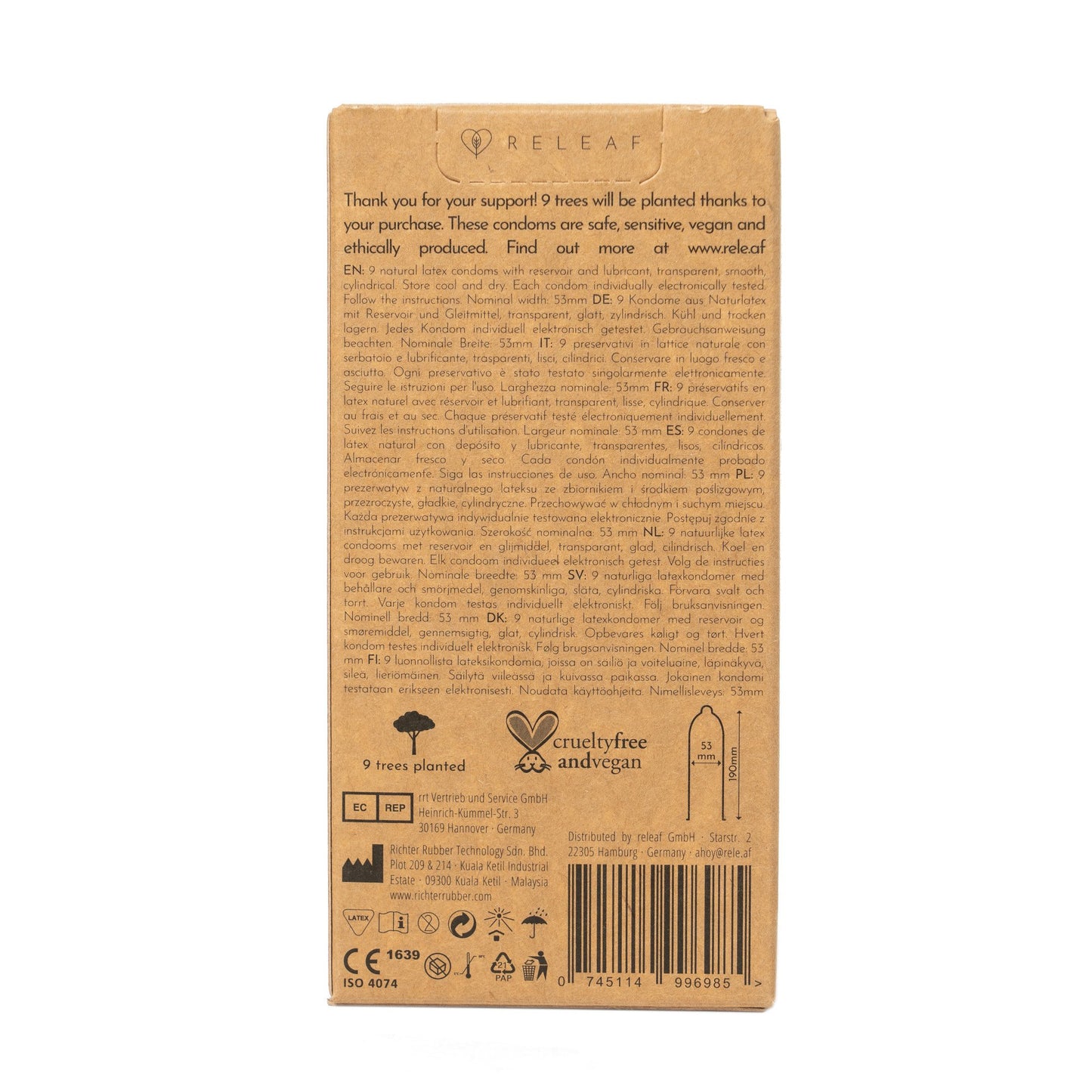 Releaf | 9 Condoms