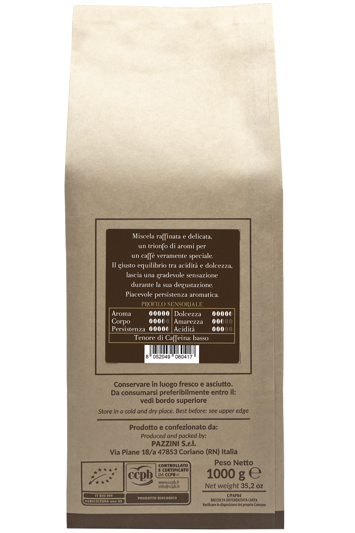 Opere Brown Bio | 100% Arabica