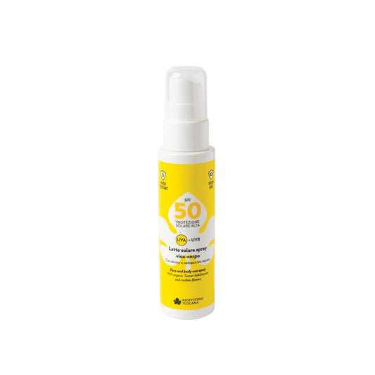 Latte Solare Spray Viso e Corpo SPF50