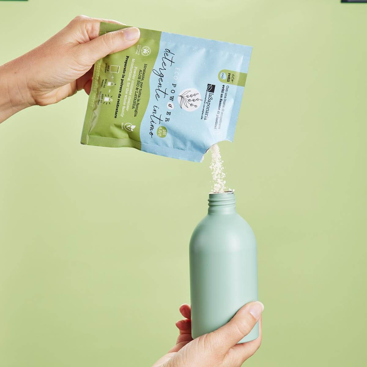 Detergente Intimo in Polvere Aloe Bio e Lavanda
