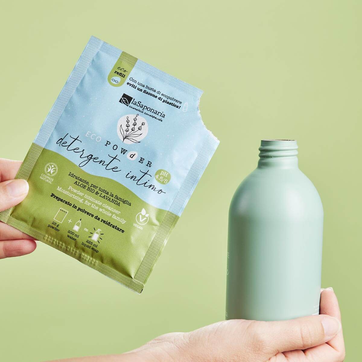 Detergente Intimo in Polvere Aloe Bio e Lavanda