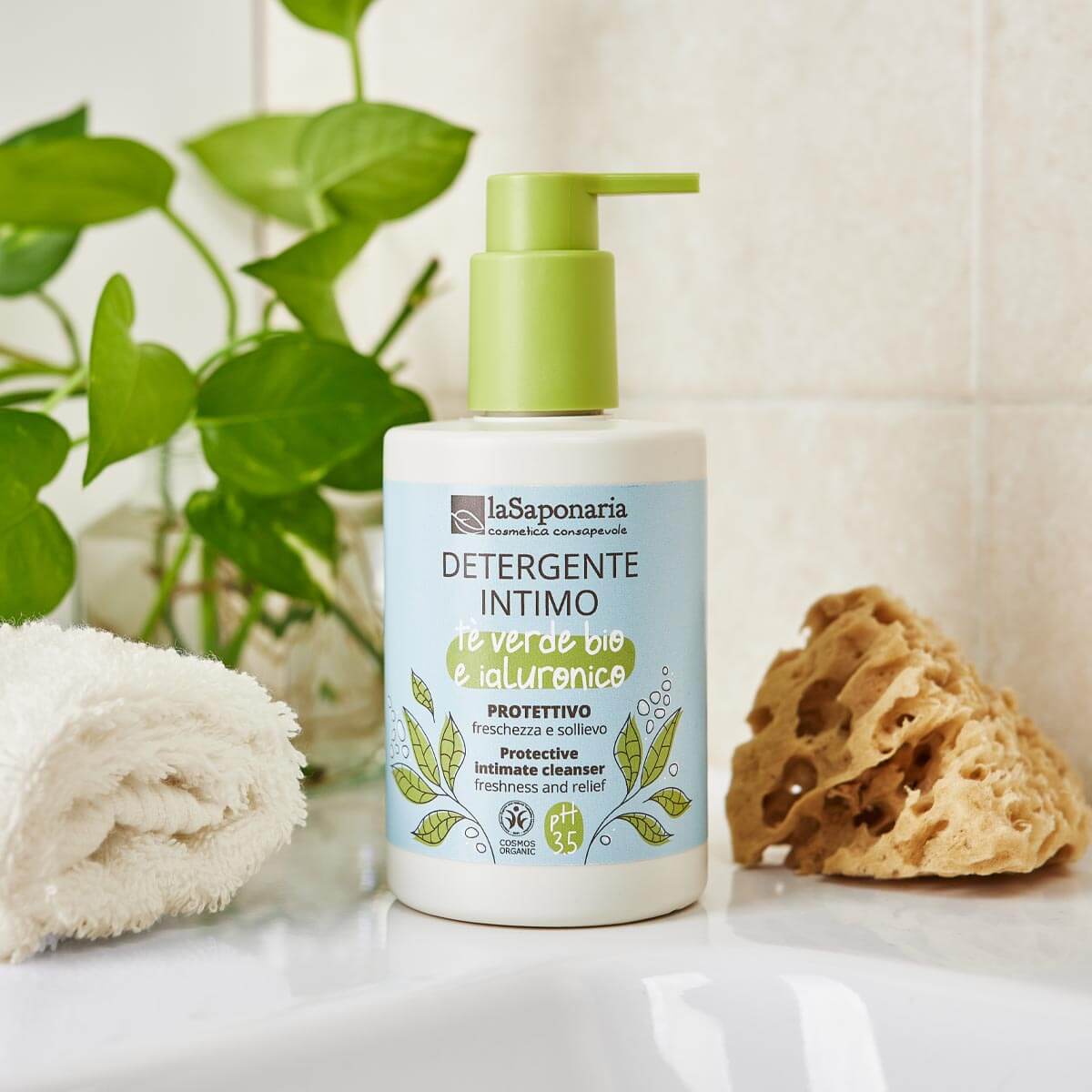 Detergente Intimo Protettivo Tè Verde Bio e Ialuronico