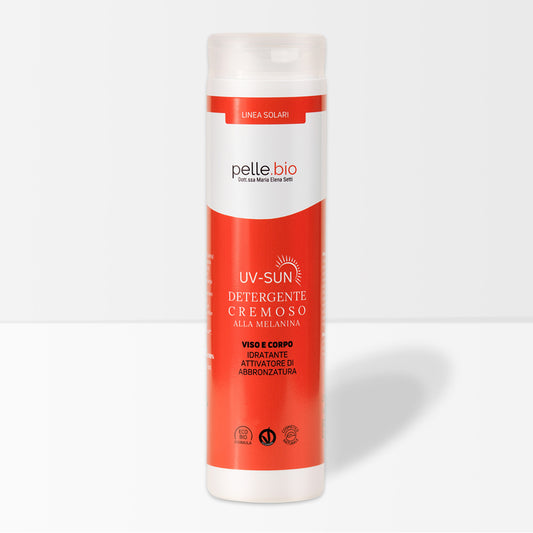 Sole | Uv-Sun Detergente Cremoso alla Melanina Viso e Corpo