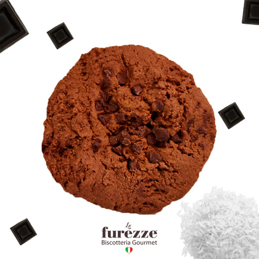 Frollini di Farina di Riso, Cacao e Cioccolato Fondente | Bio