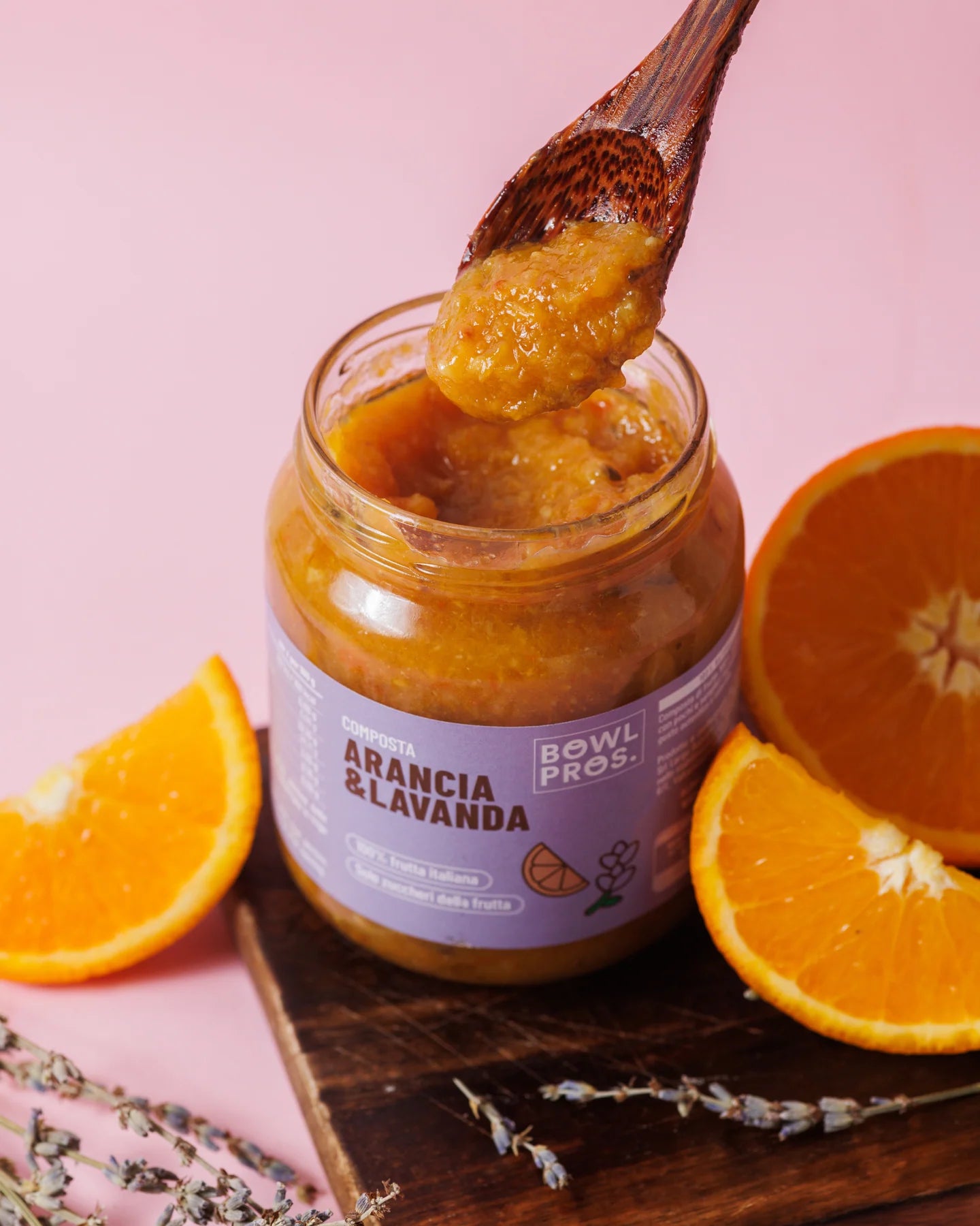 Composta Arancia e Lavanda | Frutta 100% Italiana