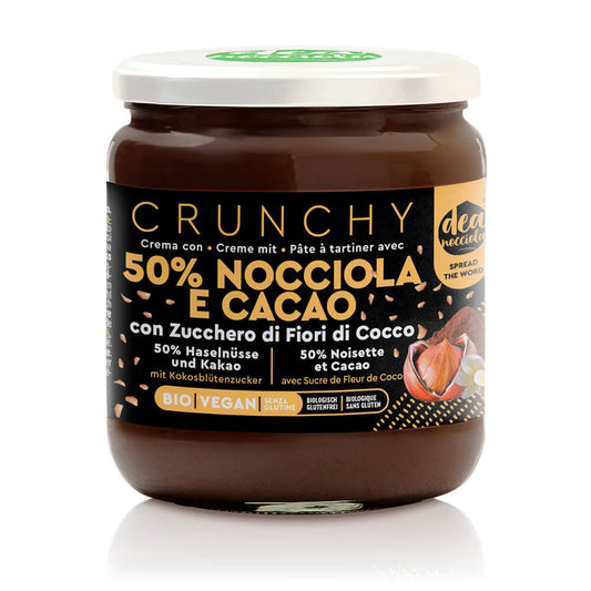 Crema Crunchy 50% Nocciola e Cacao