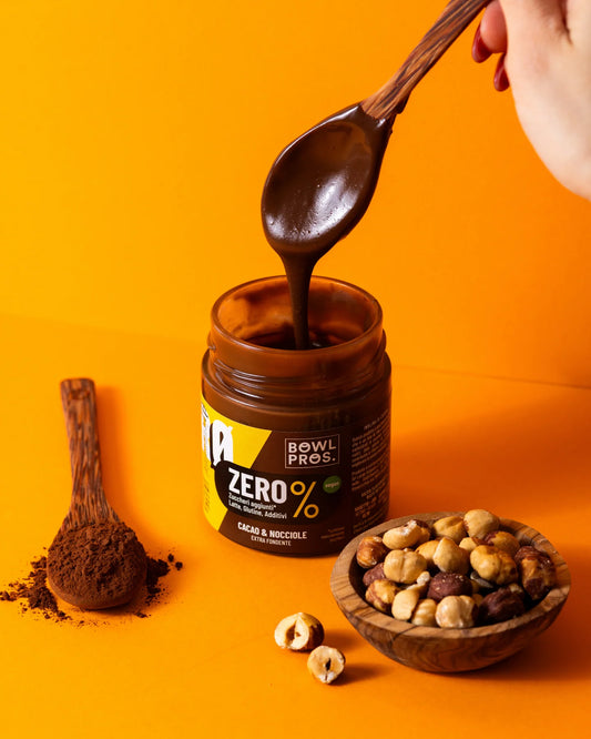 Crema Extra Fondente Cacao e Nocciole Zero Zuccheri