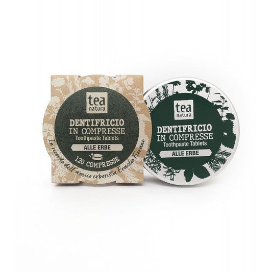Dentifricio in Compresse alle Erbe