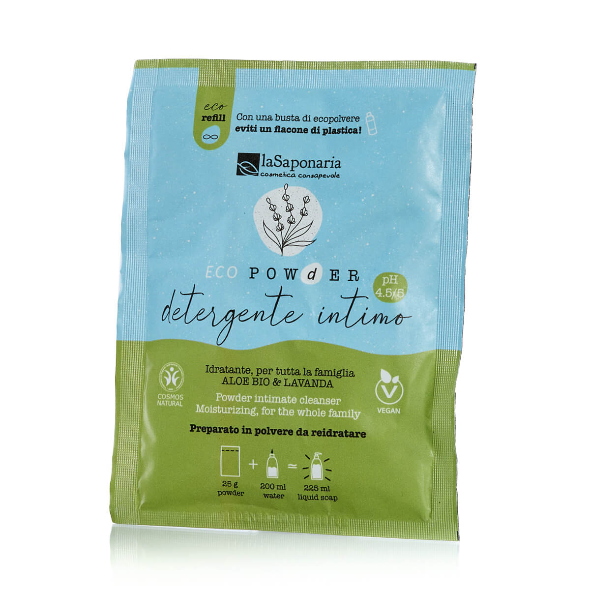 Detergente Intimo in Polvere Aloe Bio e Lavanda