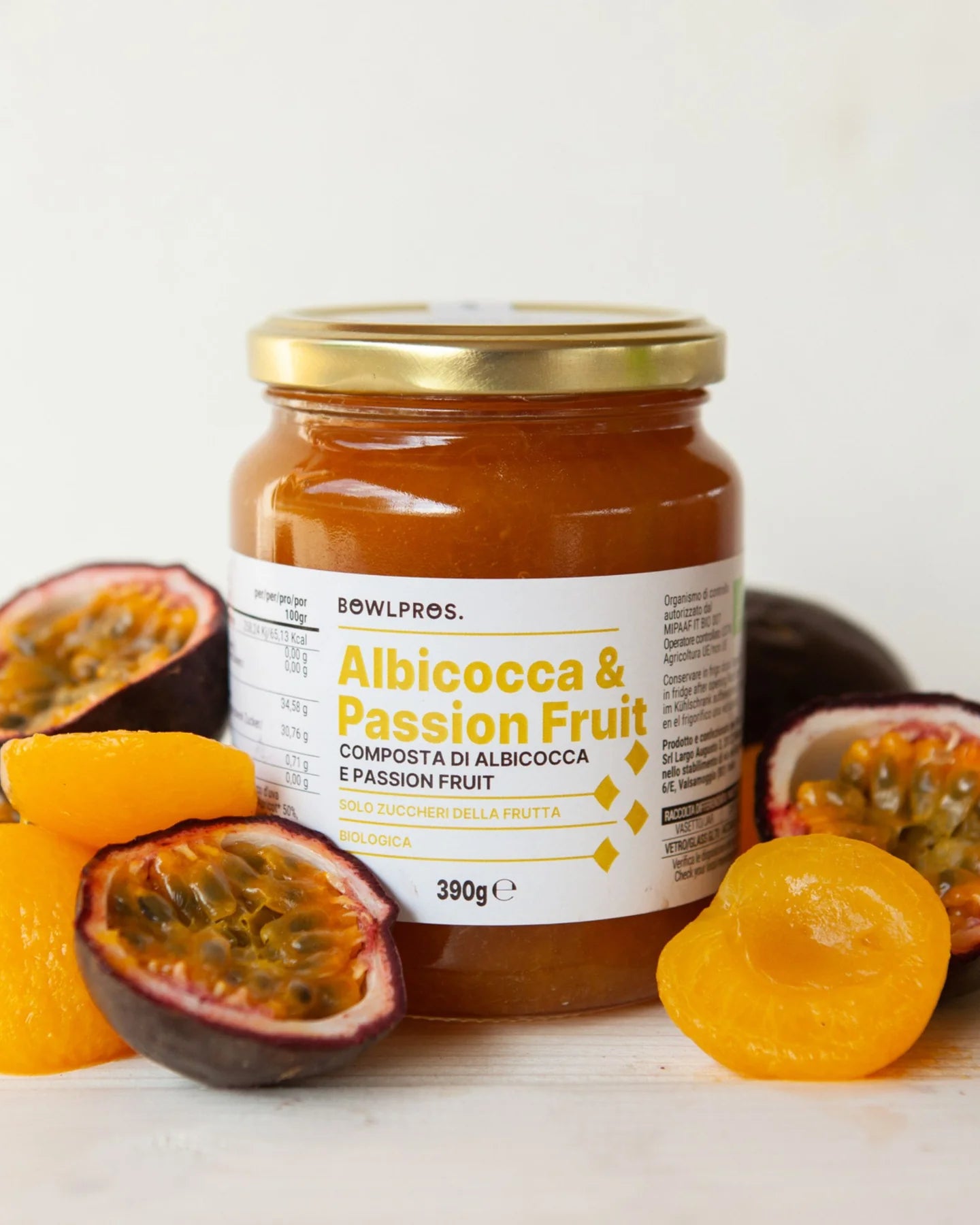 Composta Albicocca e Passion Fruit Biologica