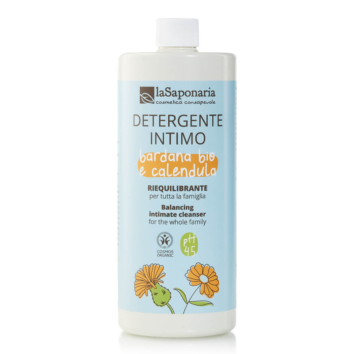 Detergente Intimo Riequilibrante Bardana Bio e Calendula