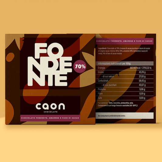 Cioccolato Fondente 70% | Monorigine Perù Amarene e Fave di Cacao